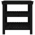 Banco de trabajo de madera maciza de pino negro 78,5x50x80