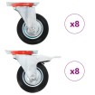 Ruedas giratorias 16 unidades 100 mm