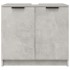 Armario de baño contrachapado gris hormigón 64,5x33,5x59