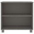 Aparador HAMAR madera maciza de pino gris claro 85x35x80