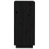 Armario zapatero de madera maciza de pino negro 35x35x80