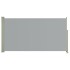 Toldo lateral retráctil de jardín gris160x300