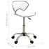 Silla de oficina de cuero sintético