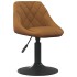 Silla de comedor de terciopelo