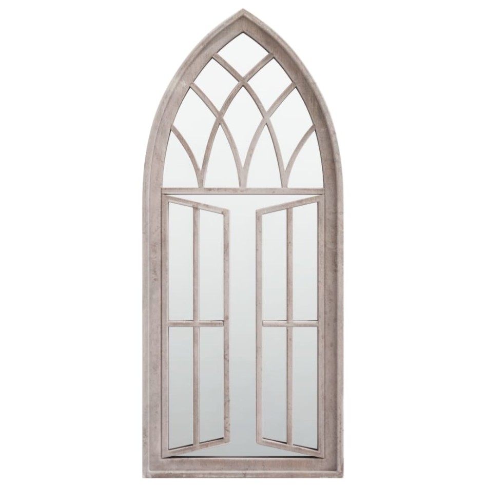 Espejo de hierro color arena para uso interior 70x30