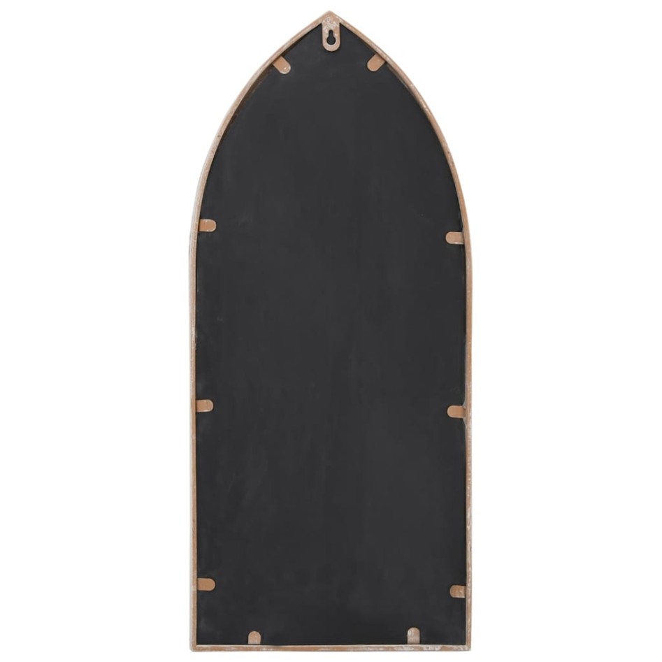 Espejo de hierro color arena para uso interior 70x30