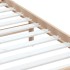 Estructura de cama madera maciza de pino 100x200