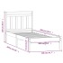 Estructura de cama madera maciza de pino 100x200
