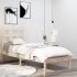 Estructura de cama madera maciza de pino 90x200