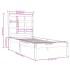Estructura de cama madera maciza de pino 90x200