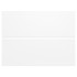 Armario para lavabo madera contrachapada blanco 60x38,5x45