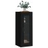 Armario de pared negro 34,5x34x90