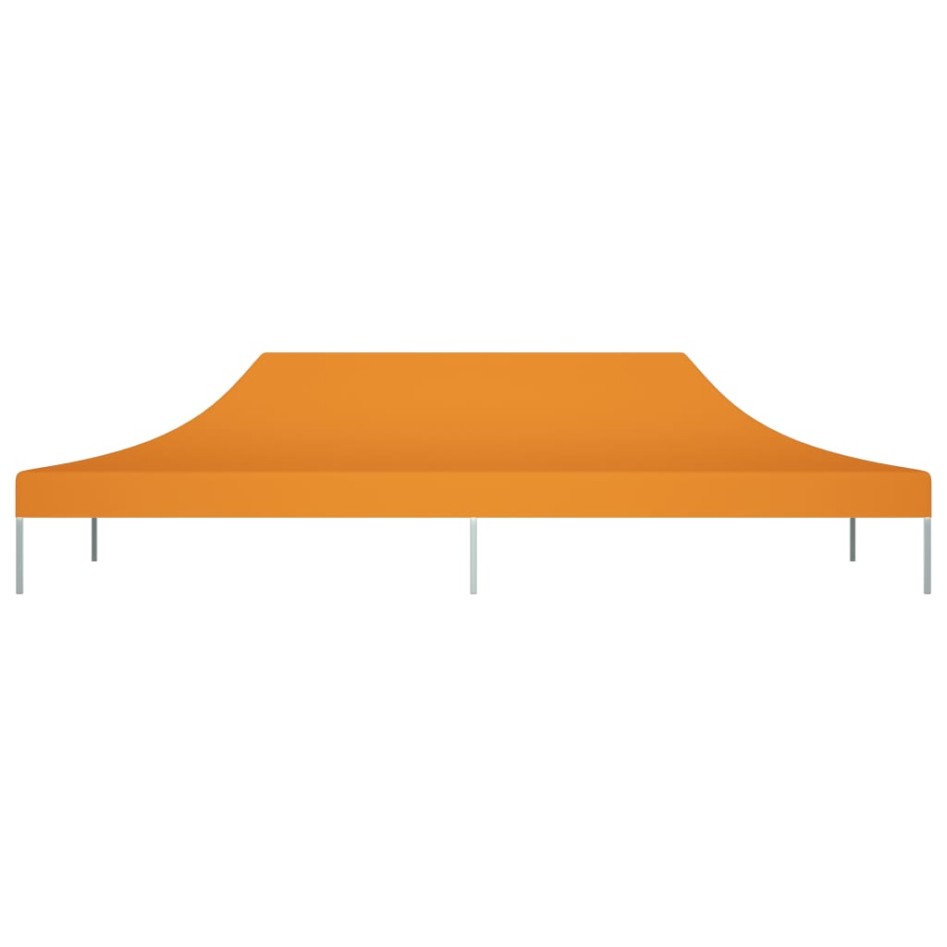 Techo de carpa para celebraciones naranja 6x3 m 270