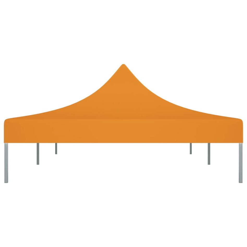 Techo de carpa para celebraciones naranja 6x3 m 270