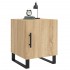 Mesitas noche 2 uds madera ingeniería roble Sonoma 40x40x50
