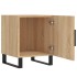 Mesitas noche 2 uds madera ingeniería roble Sonoma 40x40x50