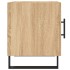 Mesitas noche 2 uds madera ingeniería roble Sonoma 40x40x50