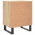 Mesitas noche 2 uds madera ingeniería roble Sonoma 40x30x50