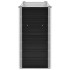 Arriate de acero galvanizado gris antracita 100x40x77