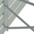 Arriate de acero galvanizado gris antracita 100x40x77