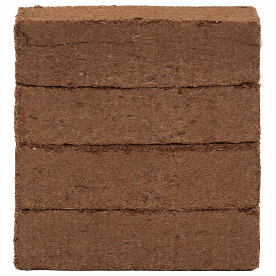 Bloques de fibra de coco 12 uds 650 g cada uno 7,8 kg