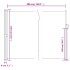 Toldo lateral retráctil rojo 160x300