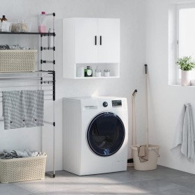 Armario de pared madera de ingeniería blanco 60x31x70