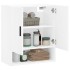 Armario de pared madera de ingeniería blanco 60x31x70