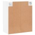 Armario de pared madera de ingeniería blanco 60x31x70