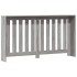Cubierta de radiador madera ingeniería gris Sonoma 149x20x82