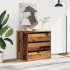 Cajonera de esquina madera ingeniería roble viejo 60x41x58