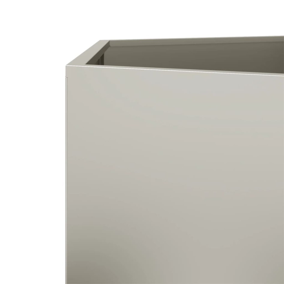 Jardinera hexagonal 69x60x45 cm acero