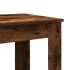 Mesa alta de bar madera ingeniería roble ahumado 51x50x103,5