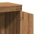 Escritorio de madera de ingeniería roble artisan 100x50x76