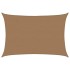 Toldo de vela HDPE gris taupe 160 g/m² 4x6