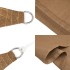 Toldo de vela HDPE gris taupe 160 g/m² 4x6