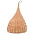 Casa para gatos con cojín y forma de tipi sauce natural