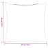 Cojines 4 uds tela multicolor 60x60