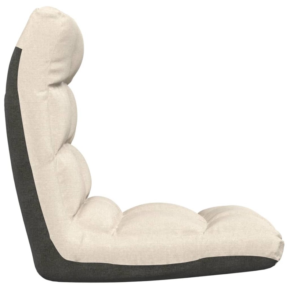 Silla de suelo plegable de tela