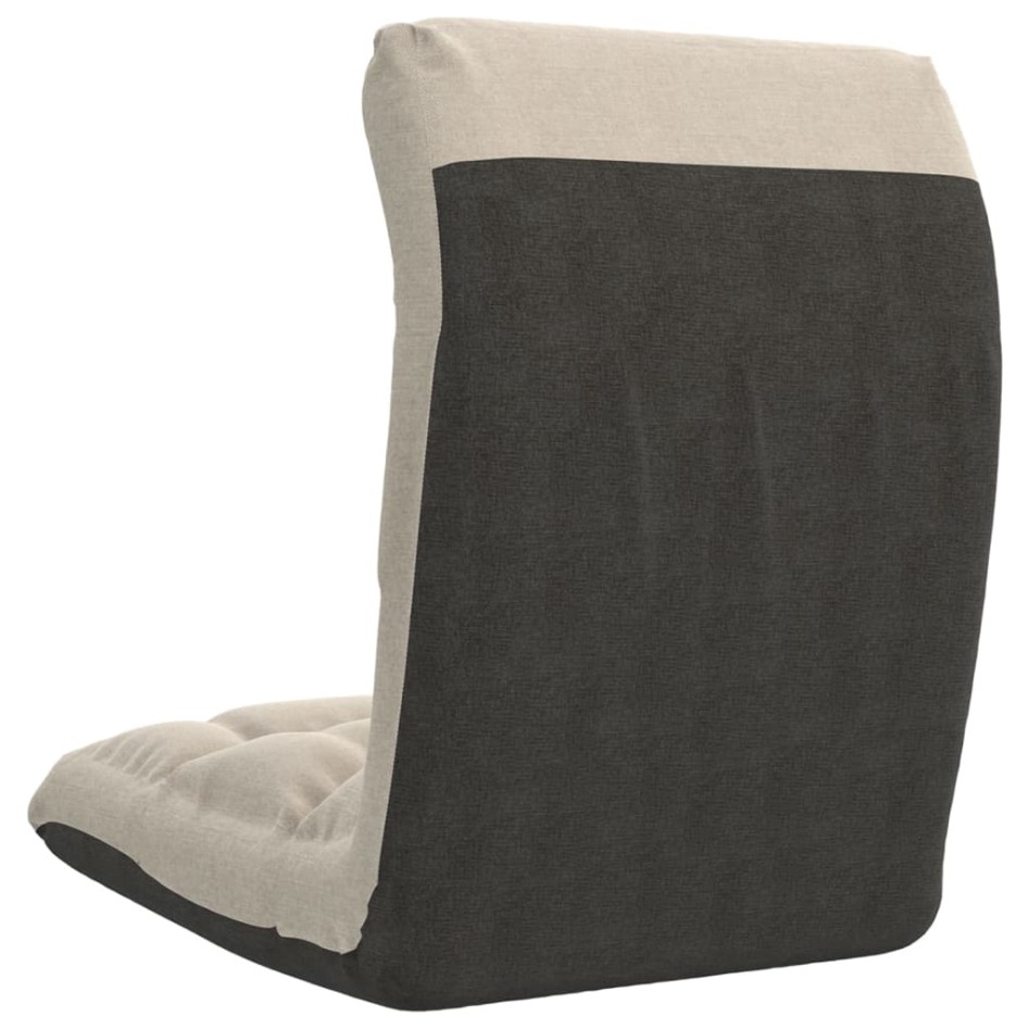 Silla de suelo plegable de tela