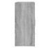 Aparador de madera contrachapada gris Sonoma 91x29,5x65
