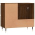 Armario de baño madera contrachapada marrón roble 65x33x60