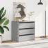 Cajonera de esquina madera ingeniería gris Sonoma 60x41x58