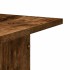 Soportes para plantas 2 uds madera roble ahumado 30x30x40