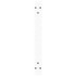Patas para mesa de comedor forma V 2 uds blanco 70x(30-31,3)