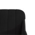 Sillón de terciopelo negro 63x76x80