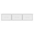 Estante cajones para pared contrachapada blanco 88x26x18,5