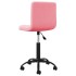 Silla de comedor giratoria de terciopelo
