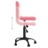 Silla de comedor giratoria de terciopelo