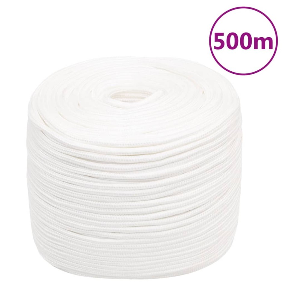 Cuerda de barco polipropileno blanco intenso 6 mm 500